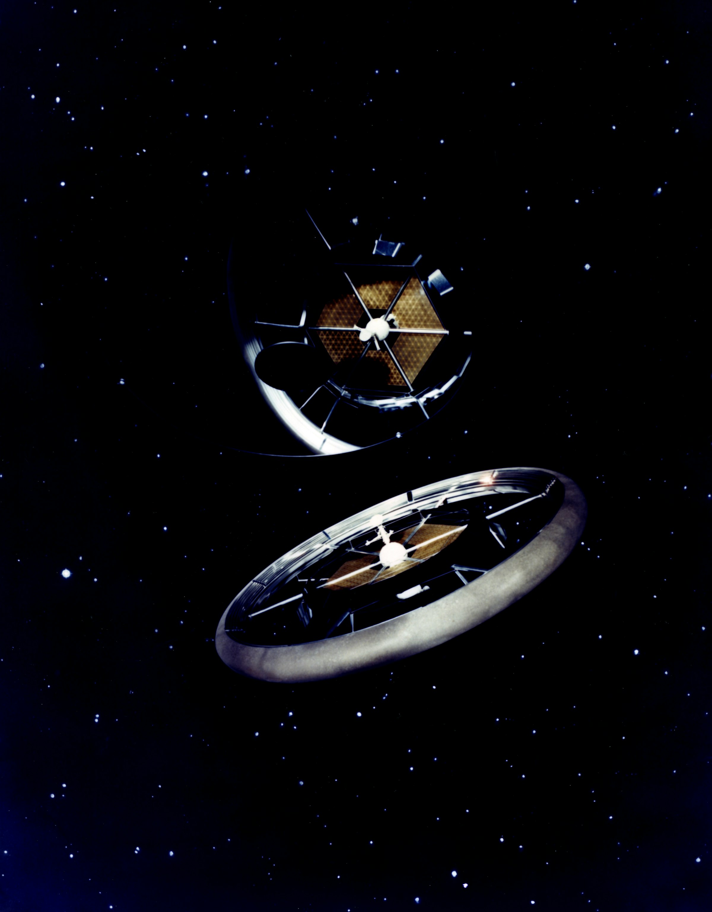 photograph of observatory equipment